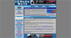 Desktop Screenshot of cdmediaworld.com